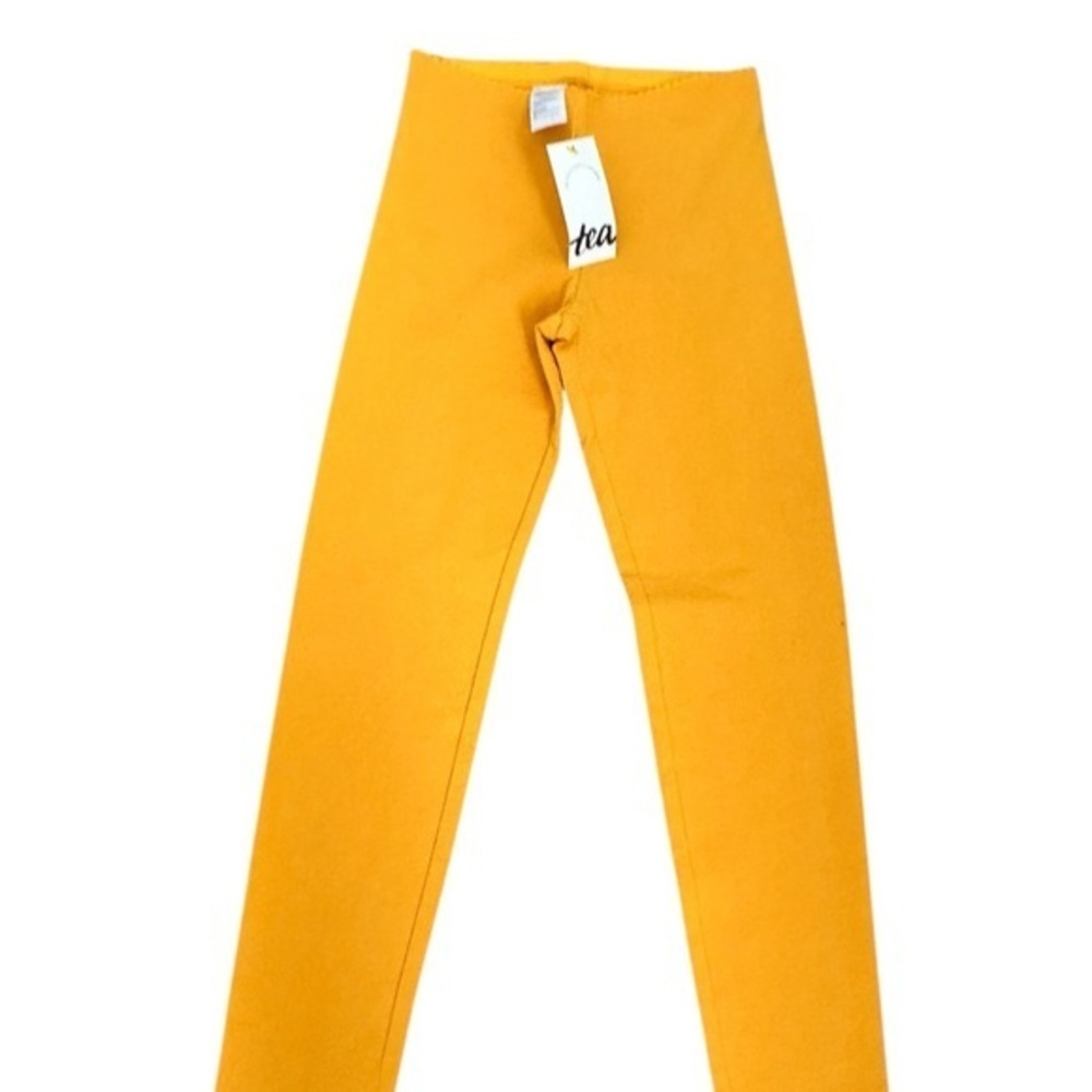Tea Collection Kids Yellow Leggings